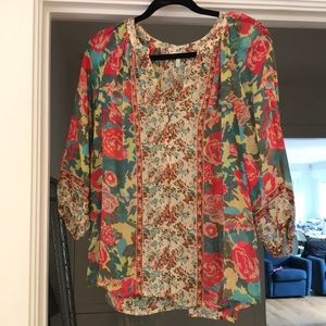 Beautiful silk Joie blouse